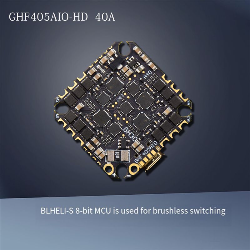 ABTI-GHF405AIO-HD 40A AIO Kont – Drone Racing Flight Controller recenzja i cena