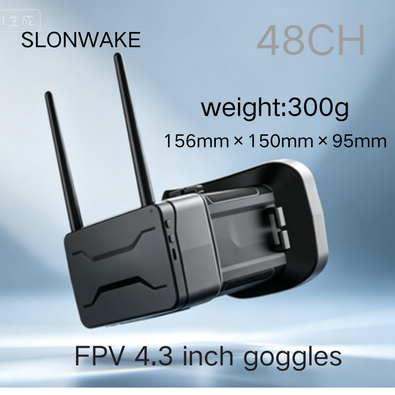 Okulary FPV 5,8G, 4,3-calowy e – Drone Racing Antenna recenzja i cena